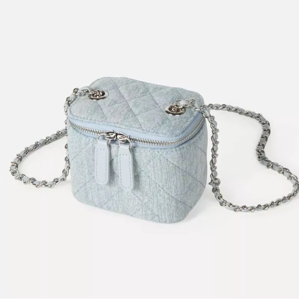 Ahdorned Quilted Mini Crossbody Bag NEW!
